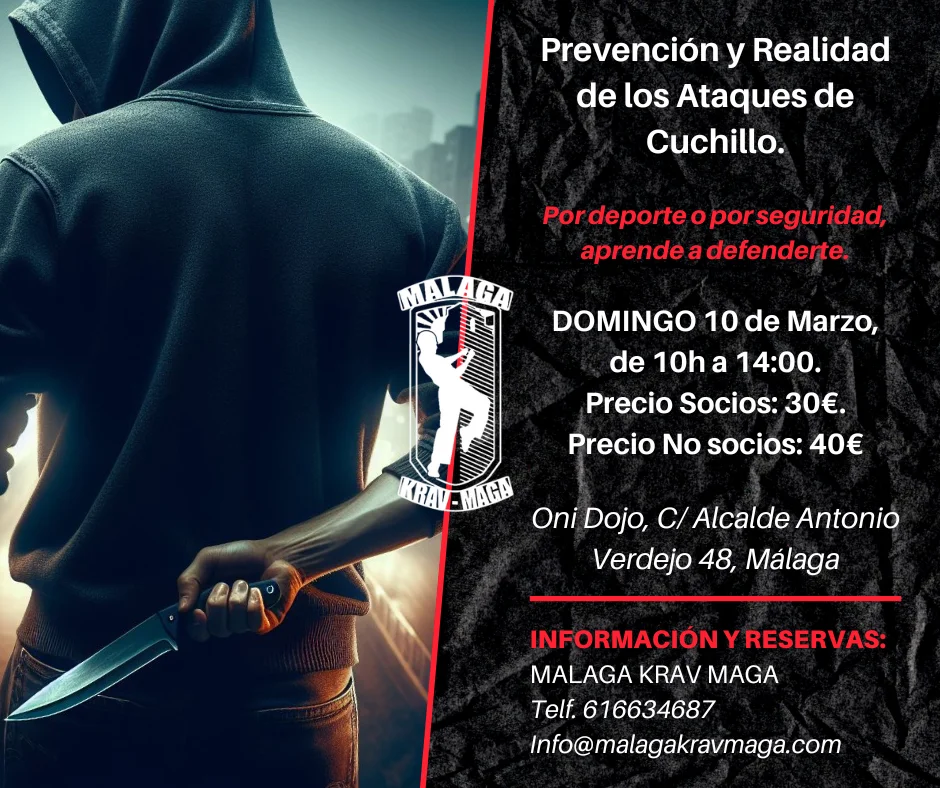 Curso de Prevención y Realidad de los Ataques de Cuchillo